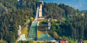 trampolin olímpico de Berdisel Innsbruck