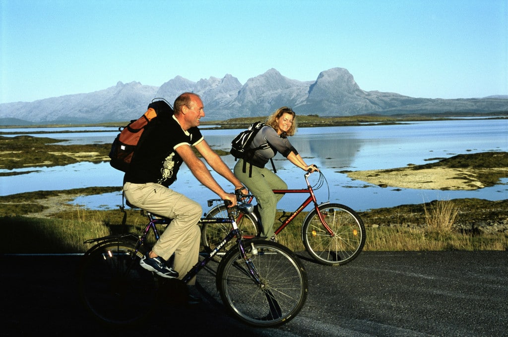 Descobrir el norte de Noruega en bicicleta s muy recomendable. (Copyright/Terje Rakke/Visitnorway.com)  