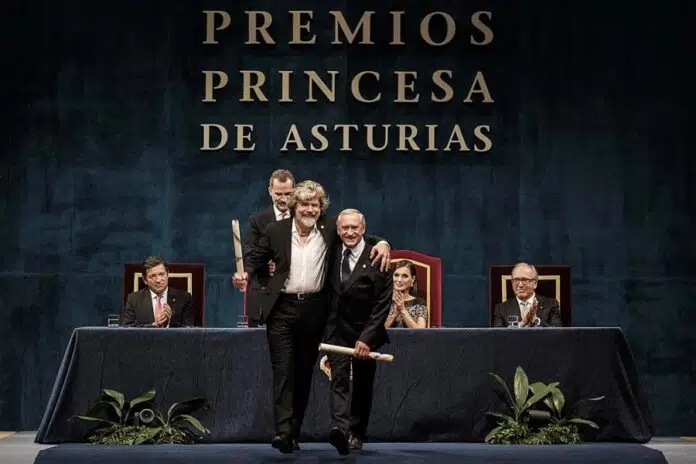 Reinhold Messner Krzysztof Wielicki Princesa de Asturias de los Deportes 2018