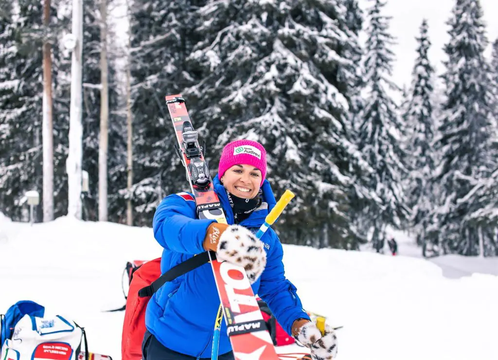 Valentina Greggio Copa del Mundo de esquí de velocidad