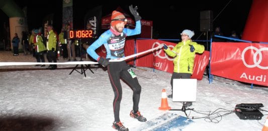 Jacob Gutiérrez y Silvia Lara, campeonato de España de snowrunning
