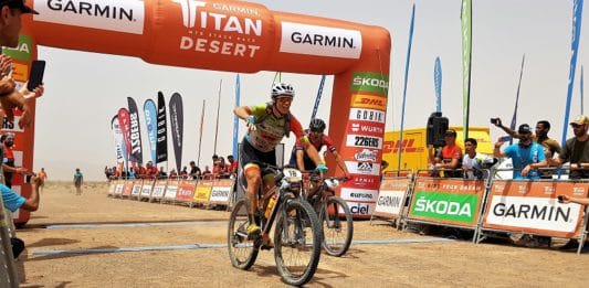 Sylvain Chavanel Julen Zubero Garmin Titan Desertt