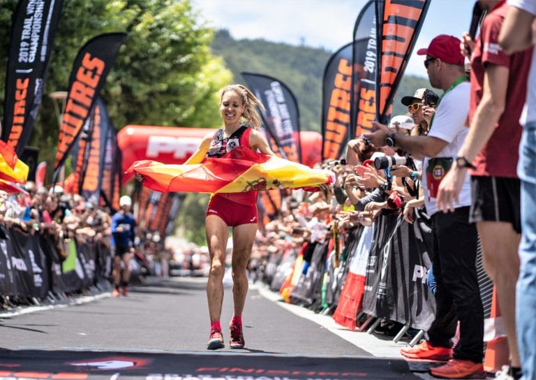 Sheila Avilés Mundial de la IAAF de trail runing.