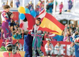 esquiadora madileña