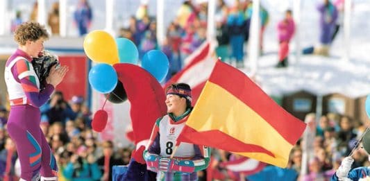 esquiadora madileña