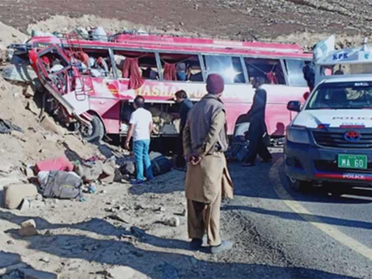 accidente autobús Skardu