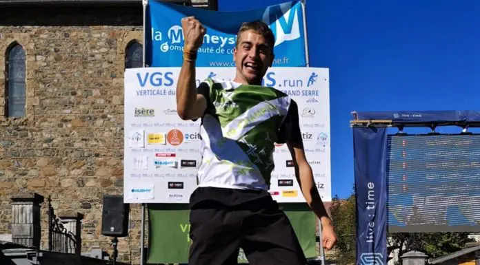 Daniel Osanz Campeón Copa del Mundo Kilómetro Vertical KV Verticale du Grand Serre