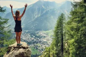 La montaña parque de atracciones