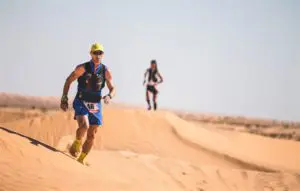 Luis Alonso Marcos 100 kilómetros del Sahara en Túnez