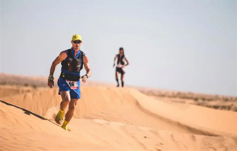 Luis Alonso Marcos 100 kilómetros del Sahara en Túnez