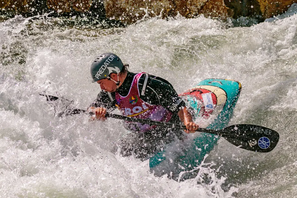 Quim Fontané kayak estilo libre