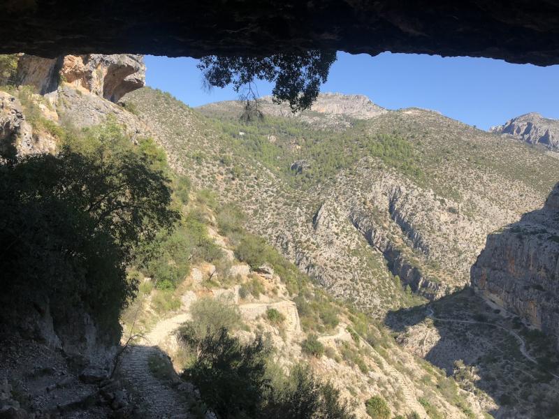Carles Aguilar Vall de LaguarCatedral del Senderismo Barranc de l’Infern Barranco del Infierno