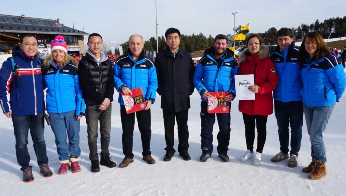 Masella recibe la visita de una delegación china del sector de la nieve