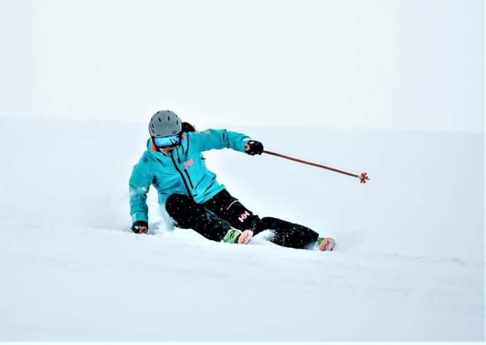 Carv instructor de esquí digital