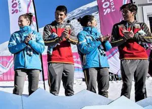 Ot Ferrer, Maria Costa Ares Torra Marc Ràdua YOG 2020 Lausana