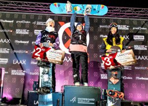 Queralt Castellet Copa del Mundo de halfpipe de Laax