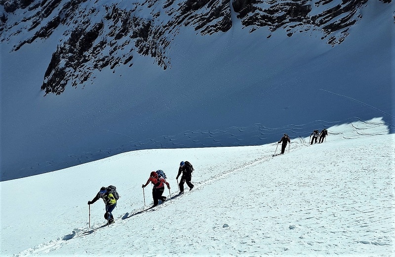 estaciones de esquí skimo esquí de montaña