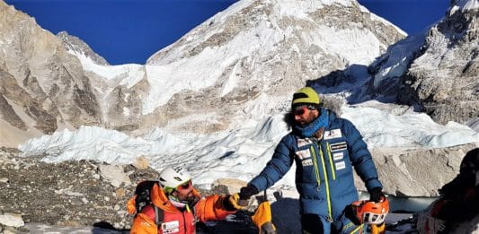 Jonatan García accidente evacuar Everest