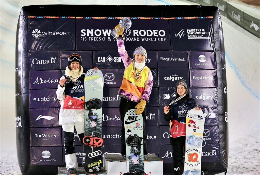 Queralt Castellet Copa del Mundo halfpipe