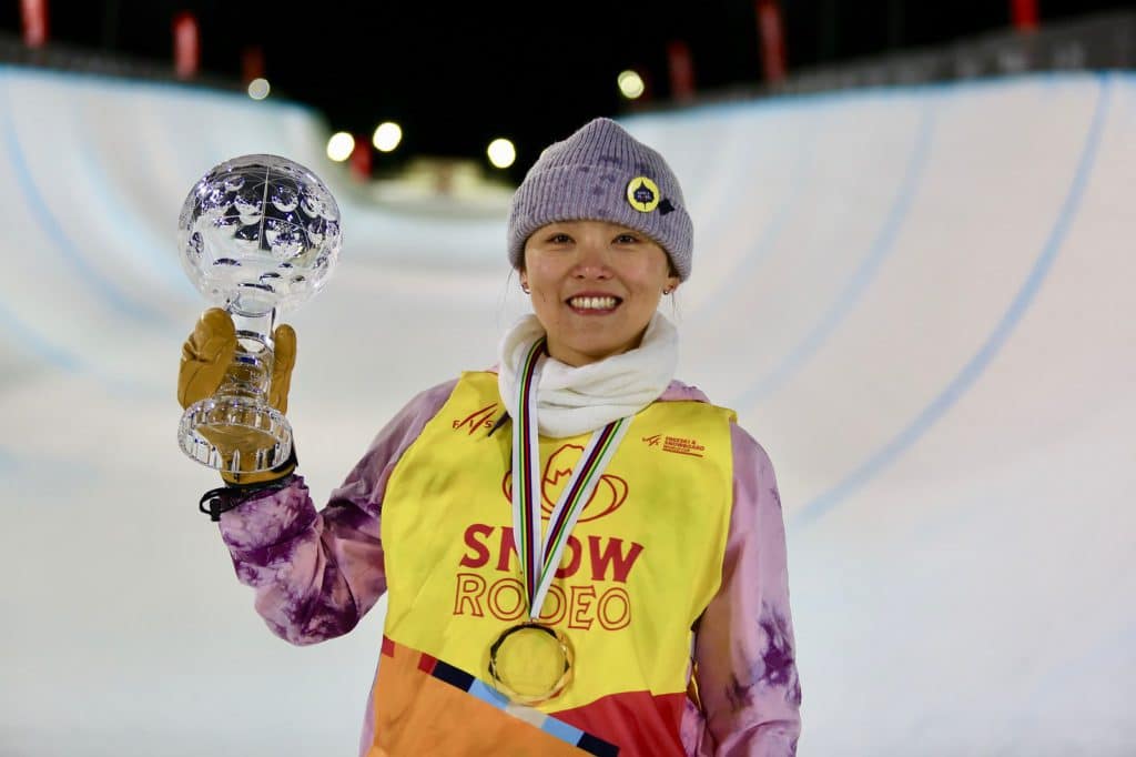 Xuetong Cai Copa del Mundo de halfpipe