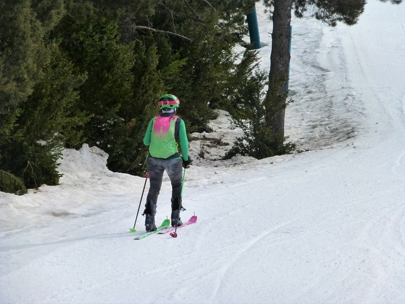 skimo estaciones de esquí