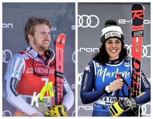 Aleksander Aamodt Kilde Federica Brignone campeones de la copa del mundo de esquí alpino 2019-2020