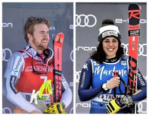 Aleksander Aamodt Kilde Federica Brignone campeones de la copa del mundo de esquí alpino 2019-2020