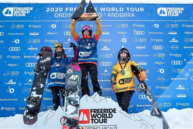 Núria Castán Freeride World Tour Ordino-Arcalís
