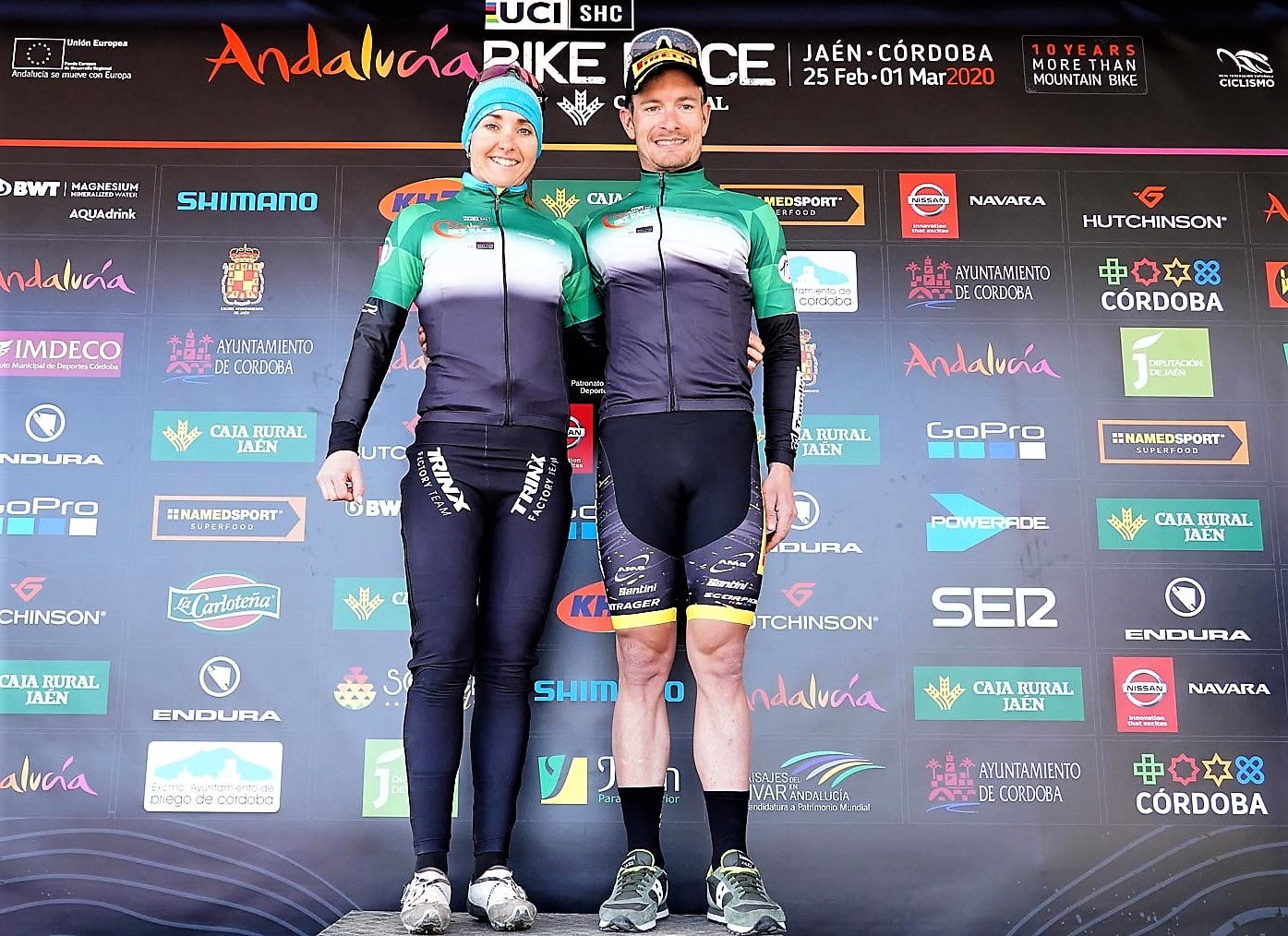 Fabian Rabensteiner Eva Lechner Andalucia Bike Race 2020