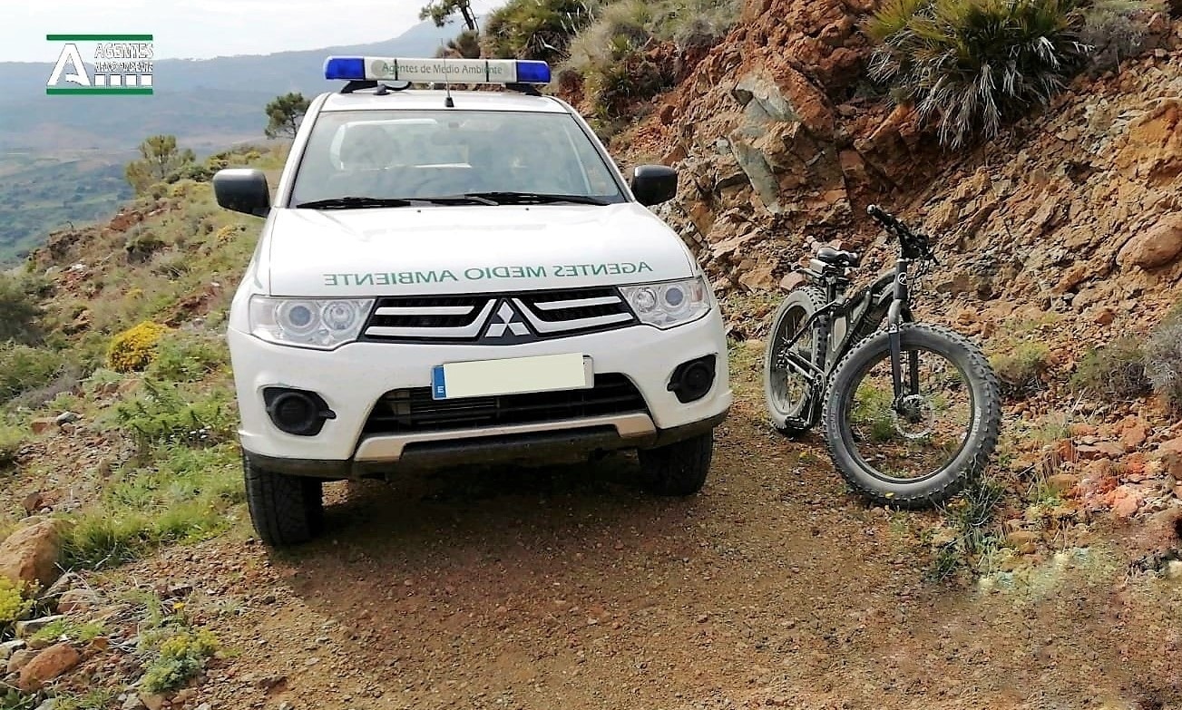 Estepona persecución mountain bike
