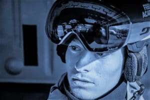 freerider Hugo Hoff corredor Gervasutti del Mont-Blanc du Tacul