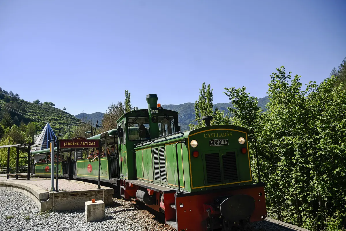 tren del ciment atracción