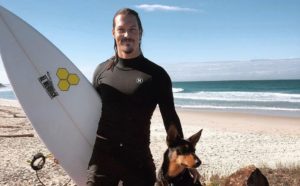 snowboarder Alex Pullin pesca submarina