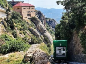 Montserrat funicular Santa Cova