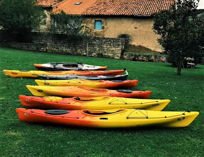 Bluebro descenso rio Ebro kayak