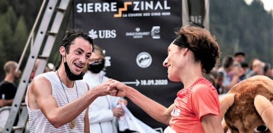 Kilian Jornet Maude Mathys Sierre-Zinal