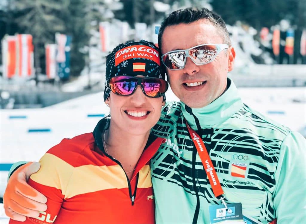 Victoria Padial Alexandre Nappa biatlón