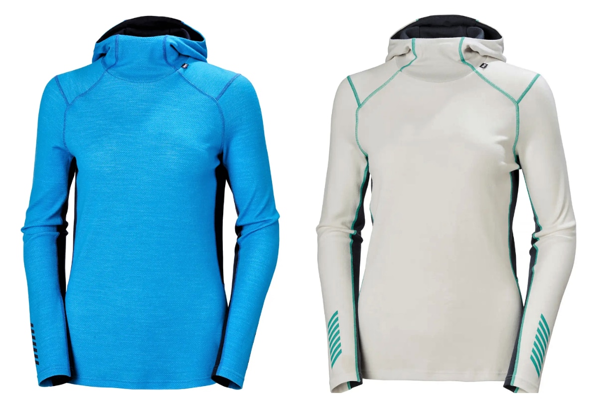 Helly Hansen camiseta térmica Merino Midweight Hoodie