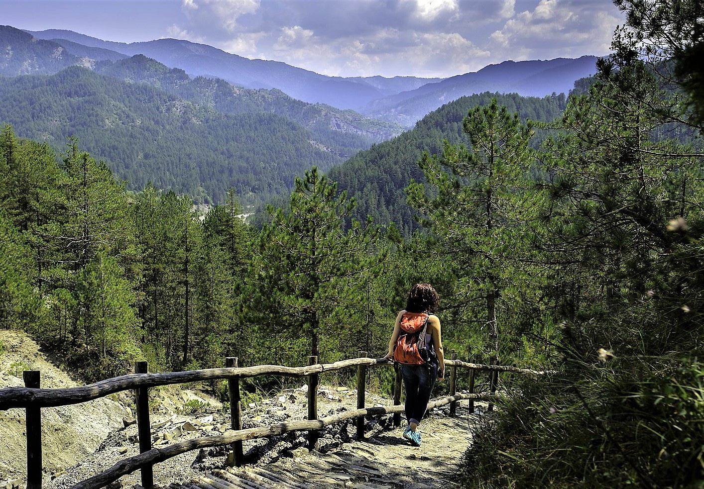 mochila de montaña