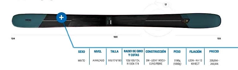 FR 500 Slash 100 freeride Wedze Decathlon