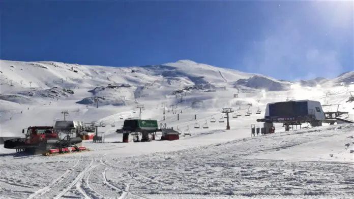 Sierra Nevada estación de esquí