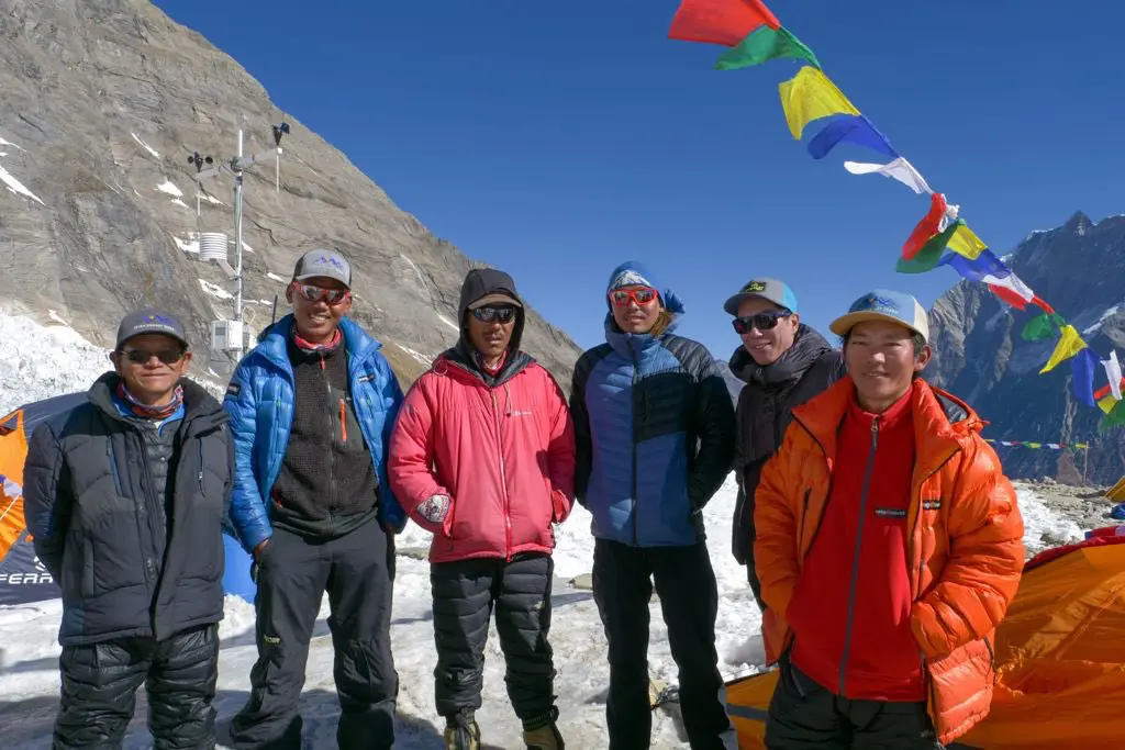 Alex Txikon Simone Moro Manaslu invernal