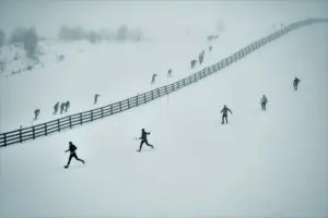 Borja Fernández Patricia Muñoz Copa España snowcross Leitariegos