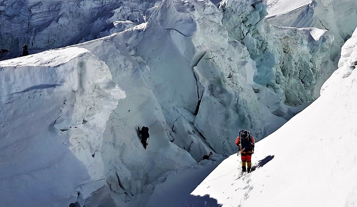 Simone Moro Alex Txikon Manaslu