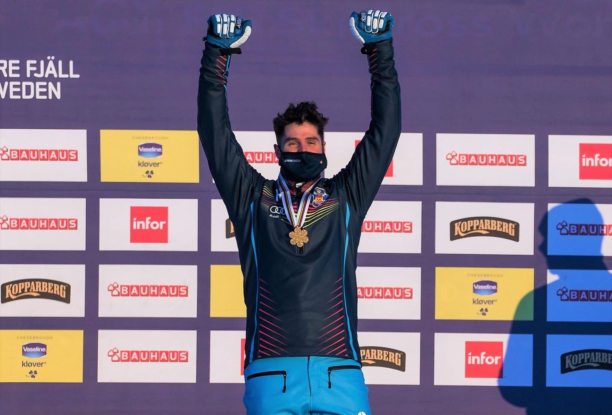 Lucas Eguibar snowboardercross Idre Fjäll