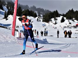 Imanol Rojo María Iglesias Campeonatos de España de esquí de fondo