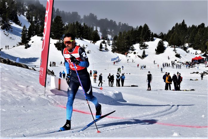 Imanol Rojo María Iglesias Campeonatos de España de esquí de fondo