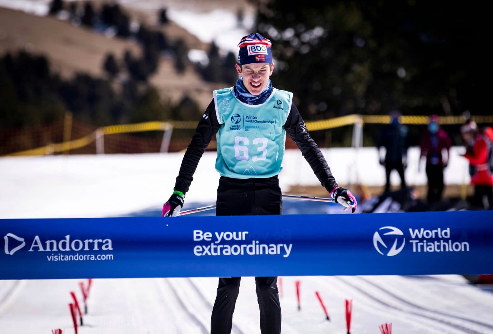 Hans Christian Tungesvik Mundial de invierno triatlón Andorra