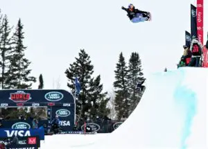 Queralt Castellet halfpipe Aspen