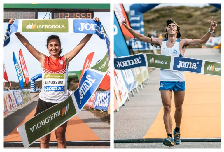 Núria Gil Jan Margarit Campeones de España de Carreras de Montaña